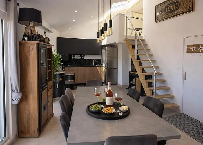 Le Duplex Azur, Terrasse & Vue Apartamento