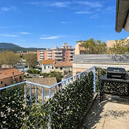 דירה Le Duplex Azur, Terrasse & Vue