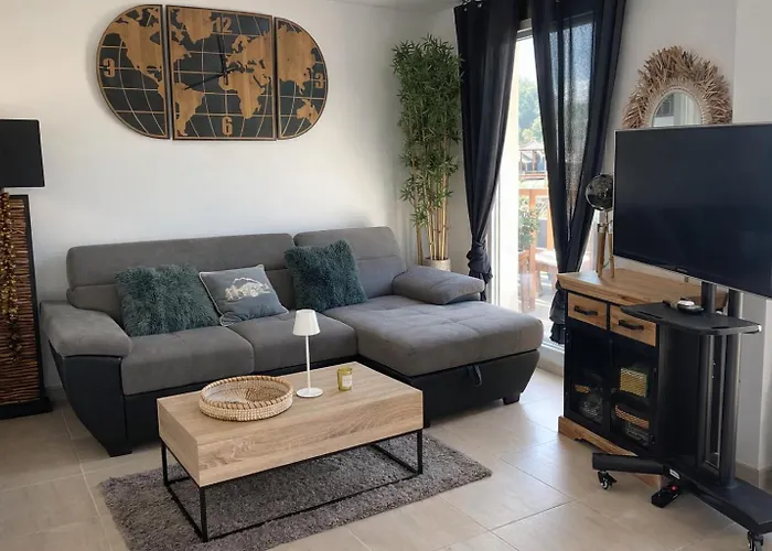 Le Duplex Azur, Terrasse & Vue דירה