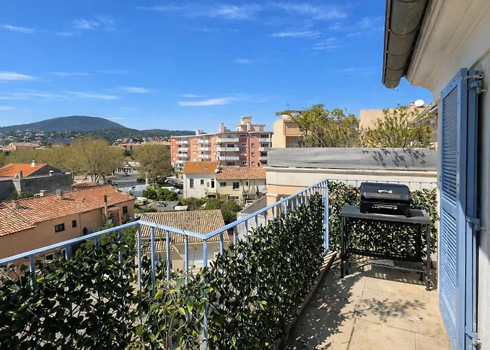 Appartement Le Duplex Azur, Terrasse & Vue